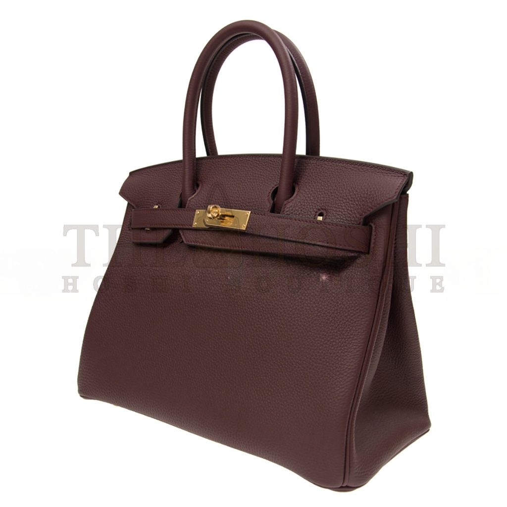 H**me5 BIRKIN 25 TOGO LEATHER SADDLE RED GOLD BUCKLE H028369CC0G (25*20*13cm) Master Quality